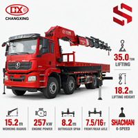 Grue à flèche articulée 8x4 de 35 tonnes, 18,2 m, grue mobile à flèche pliante hydraulique pour le relocalisation d'usine, directement de l'usine