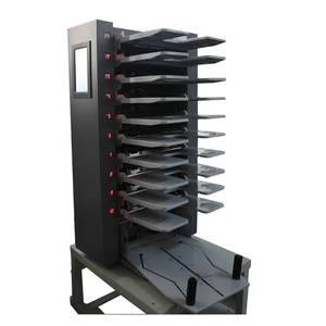 Machine automatique d'empilage de feuilles de papier à calendrier Prix des machines d'empilage 6 10 12 bacs A3 A4 Machine de collecte de livres - Product Image 2