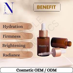 Suero facial con vitamina C, ligero, de rápida absorción, para el cuidado de la piel, uso diario, brillo iluminador para todo tipo de piel, piel sana - Product Image 3