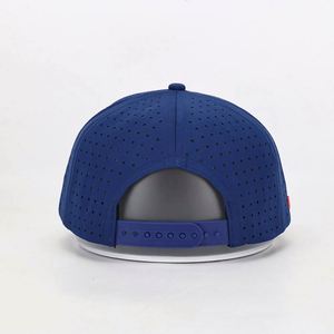 หมวกเบสบอลแบบสปอร์ตพิมพ์ลายตามสั่ง 5 ชิ้น ผ้าฝ้าย 100% ลายตัวอักษร ปัก 3 มิติ เจาะรูด้วยเลเซอร์ - Product Image 5