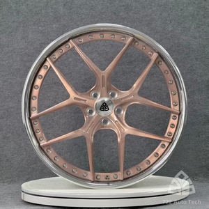 722Auto Nuovi Cerchi Forgiati in 2 Pezzi da 19-21 Pollici a Y Concavi Profondi 5x112/114.3/120 Lucidati Spazzolati 20mm/25mm per <span class=keywords><strong>Tesla</strong></span> <span class=keywords><strong>Model</strong></span> <span class=keywords><strong>X</strong></span> Rivian - Product Image 1