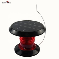 FAA L-864 orta yoğunluklu havacılık havaalanı aydınlatma sistemi güneş enerjili LED kule tıkanıklığı ışıkları vinç düşük fiyat