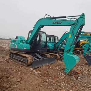 Excavadora Mini Kobelco SK75 Usada, 55kW, 7.5t, Sistema Hidráulico, Maquinaria de Construcción Eficiente, Suministro de Fábrica - Product Image 2