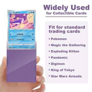 Yugioh/プレミアム/TCG/CCGトランプスリーブゲームカードプロテクターアニメスリーブドラゴンシールド - Product Image 5