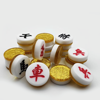 Vente en gros Acrylique Table Jeu d'échecs Pièce d'échecs chinois