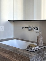 Travertino Negro Dolomita |   Encimeras Decorativas Exclusivas para Cocina/Villa/Comedor/Hotel, Paredes Decorativas, Interiores/Exteriores, Parque Moderno