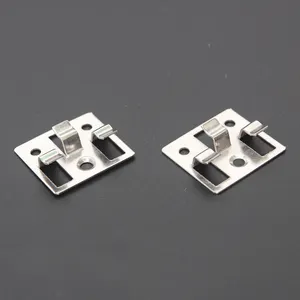 Hidden fastener system rot resistant stainless steel composite decking clips