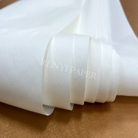 Papier spécial non couché recyclable de 30-42 g/m² de production chinoise, échantillon gratuit, impression numérique sur rouleau jumbo personnalisé, vente en gros