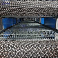 Sécheur à bande maillée pour foin d'alfalfa, grande automatisation, machine de séchage de fourrage