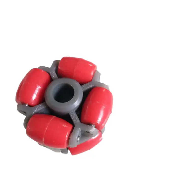 Rueda Omni móvil omnidireccional de 40mm, 50mm, 60mm, rueda Omniball, Cubo de plástico con chavetero, rueda Omnifloat Universal