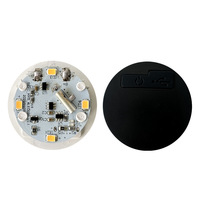 Lampe tactile à capteur de vibration rechargeable, lumière de nuit LED, accessoires pour chevet, base en céramique, lumière de sommeil portable blanc chaud