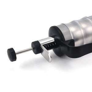 Pistolet à tuyauterie en acier inoxydable 304 et buse à crème en aluminium bricolage décoration de gâteau ensemble de seringues à crème glacée fournitures de cuisson - Product Image 3