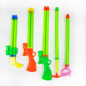 Buena Calidad Fábrica de juegos de juguetes para los niños lucha contra el agua pistola tubo pistola de agua