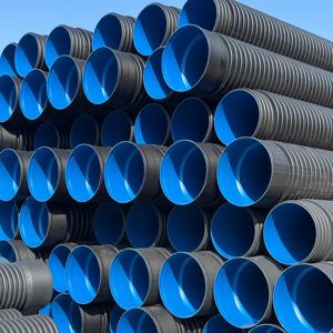 Chất lượng cao HDPE sóng nhựa cống ống 18 12 inch đôi tường với mịn nội thất bền PE vật liệu cho hệ thống thoát nước - Product Image 2