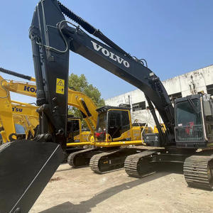 Excavadora de orugas VOLVO 210 usada, equipo pesado hidráulico de 20 toneladas, excavadora Volvo de segunda mano bien mantenida para la construcción - Product Image 4