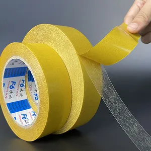 Rollo de cinta adhesiva transparente de doble cara, buena calidad, gran oferta