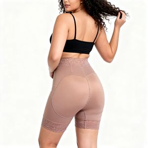 Faja Moldeadora de Cintura Alta Tallas Grandes con Control de Abdomen, Silicona Antideslizante y Efecto Levanta Glúteos para Mujer S-3XL - Product Image 4