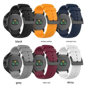 Correa de Reloj de Silicona Impermeable Upro de 24 mm para Suunto 9 Baro D5, Correa Deportiva Transpirable con Hebilla de Acero Inoxidable - Product Image 3