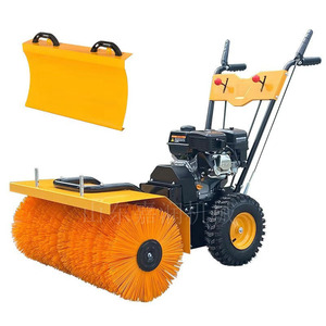 Hand-Pushed Gas-Powered <b>Snow</b> Blower: Small-Sized <b>Sweeper</b> with Multi-Functional Use for Garden & Home - Product Image 2
