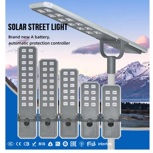 Farolas Solares para Exteriores, Impermeables, LED de Alta Luminosidad, para Ingeniería de Carreteras, con Sensor Inteligente - Product Image 1