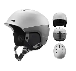 공장 저렴한 사용자 정의 로고 ABS 쉘 스포츠 헤드 보호 스케이트 개인 안전 스키 스노우 보드 헬멧