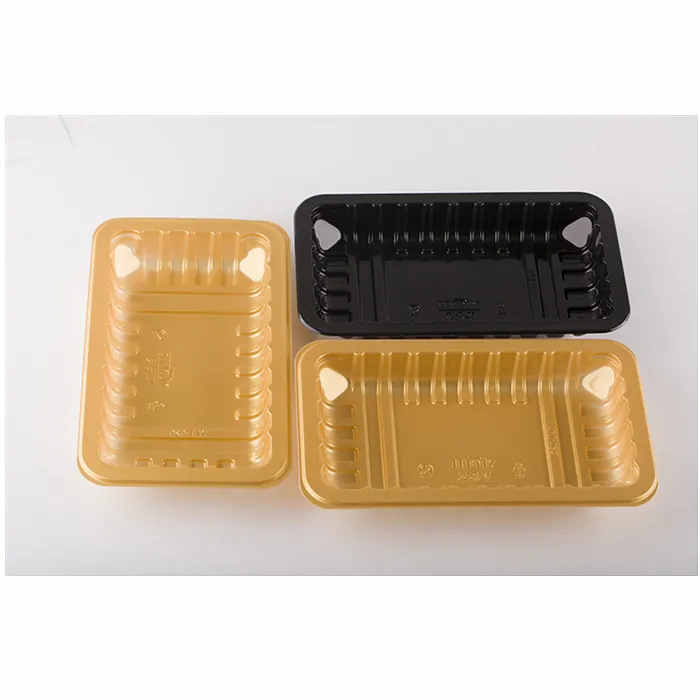 High quality Disposable Plastic food packaging tray box container factory direct supply on sale