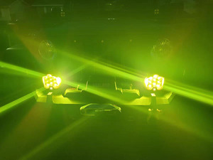 Fari Fendinebbia LED <span class=keywords><strong>BSG</strong></span> SK-9'' da 9 Pollici Super Luminosi per Auto e Pickup, Luci Modificate a Tre Lati, Impermeabili IP68 - Product Image 6