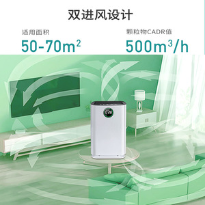 Purificador de Aire y Humidificador Combinados de 1-2 Galones con Control Automático de Humedad, Iones Negativos y Filtro HEPA para Uso Doméstico - Product Image 4