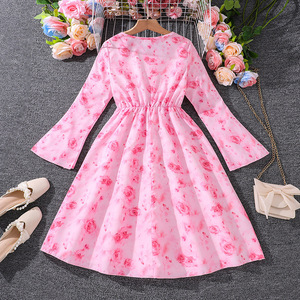 HIPPO KIDS Robe pour <span class=keywords><strong>12</strong></span> <span class=keywords><strong>ans</strong></span> Robe à fleurs pour enfants 2024 Vêtements pour adolescents Filles - Product Image 2