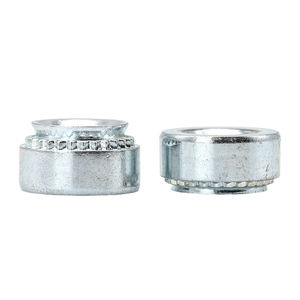Lot de 10 écrous auto-serrants en acier inoxydable 304/acier au carbone, écrous à sertir, inserts d'écrous, écrous à pression M2 M3 M4 M5 M6 - Product Image 4