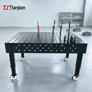 Table de soudage 3D TJ D28 directement de l'usine, surfaces traitées thermiquement/azotées, accessoires complets pour châssis automobile D28 Superior - Product Image 1