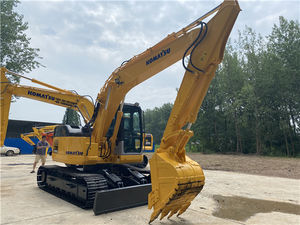 รถขุด Komatsu ต้นฉบับพร้อมใบพัดดันดินมือสอง Komatsu Pc128 Pc138ญี่ปุ่นทำรถขุดตีนตะขาบ - Product Image 4