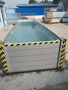 Kualitas tinggi aluminium Alloy penghalang lalu lintas peralatan kontrol banjir dengan pelat penghalang air baffle banjir - Product Image 6