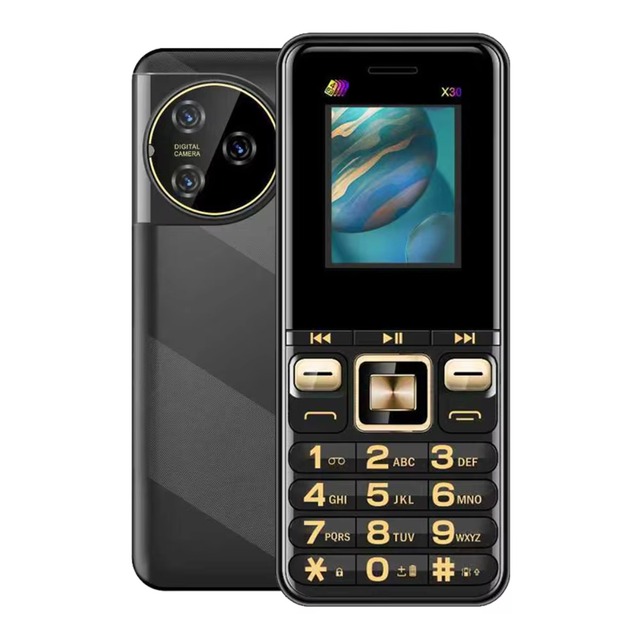 New Design 1.8inch 2G GSM Large Battery 1800mAh Quad Sim 4 Sim Card Mobile Phone Feature Phone