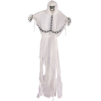 Accessoires de décoration pour Halloween, bar secret, scène d'horreur, son lumineux, commande vocale, induction suspendue, style fantôme