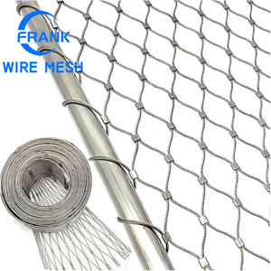 Offre Spéciale – Treillis métallique flexible en acier inoxydable 304/316 avec ouvertures de mailles de 10x10 à 30x30 mm, pour volières et enclos - Product Image 4