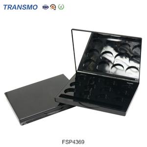 Palette d'ombres à paupières en gros, emballage vide, conteneur de fard à joues, palette d'ombres à paupières en plastique personnalisée, boîte à poudre - Product Image 4