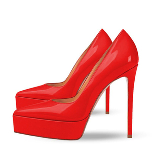 Big Size 45 High Heels Women Pointed Toe <b>Pumps</b> Wide Fit Shoes Platform Sexy Stiletto Colors Custom Dress Sandals - Product Image 3