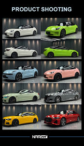 PET <strong>Release</strong> Liner Green Hell Edition <strong>Air</strong> Bubble Free Car Body Chameleon Gloss Metallic Green Car <strong>Vinyl</strong> Wrap - Product Image 4