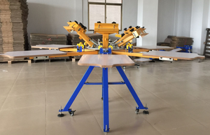 Machine de sérigraphie 6 couleurs 6 stations avec kits - Product Image 6