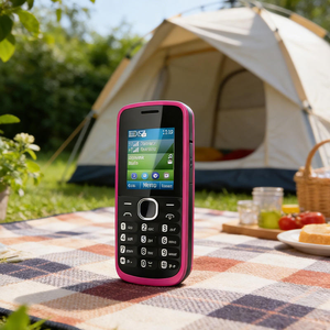 Teléfono móvil compacto de doble SIM GSM con teclado, personalizado de fábrica, con radio FM, para estudiantes y personas mayores. - Product Image 4