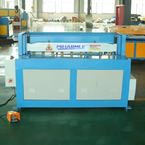 HVAC Galvanized Sheet Electric Power Square Air Duct Shearing Machine For Malaysia