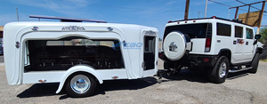 Carro Fúnebre de un Solo Eje Blanco de Bajo Precio y Alta Calidad para el Transporte de Ataúdes y Equipos Funerarios, Venta Directa de Fábrica - Product Image 4