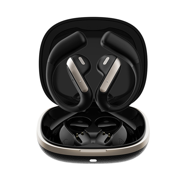 OWS Sports Wireless Stereo Earbuds Headphone Charging Case Open Buds Digital LED Battery Indicator Made in China