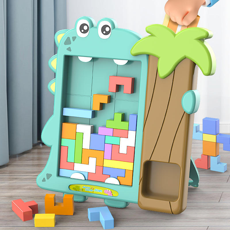 Dinosaure russe blocs de construction [bleu]