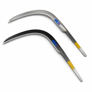 Tayo Agricultural <b>Sickle</b> 1.5mm Blade Bright Uncoated Carbon Steel Handle DIY Grade Harvesting <b>Tool</b> - Product Image 1