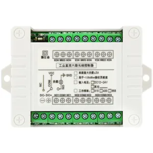 <strong>DC</strong> 12V 24V 6 CH <strong>Channels</strong> 6CH RF Wireless <strong>Remote</strong> <strong>Control</strong> Switch <strong>Remote</strong> <strong>Control</strong> <strong>System</strong> receiver transmitter 6CH Relay 315/433 MHz - Product Image 4