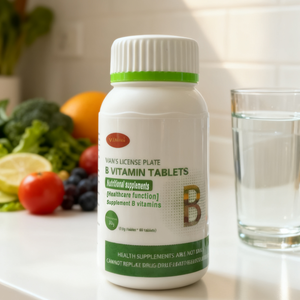 Tabletas de Vitamina <span class=keywords><strong>B</strong></span> Orgánica, Potenciador Natural de Energía, Certificación de Grado Alimenticio, para Adultos, No Apto para Mujeres Embarazadas - Product Image 1