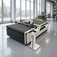 Machine de découpe numérique haute précision pour autocollants, carton, mousse, avec couteau oscillant et caméra CCD, traceurs et imprimantes
