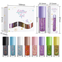 Fabrik Großhandel Custom Glitter Metall Lidschatten Gel Private Label Wasserdicht Shiny Highlighter Vegan Long Lasting Eye Shimmer